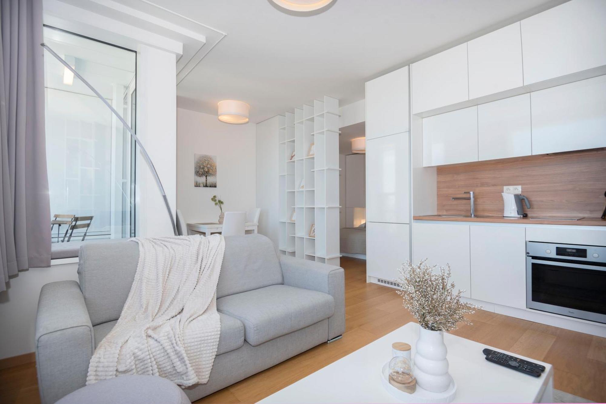 Apartmán Luxury 1bdrm On The 28th Floor Bratislava